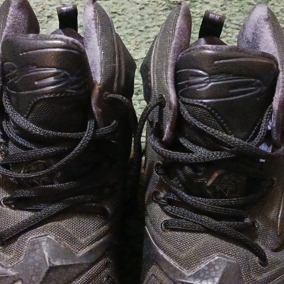 men's lebron james black lion 13. like new - Picture 5 of 10